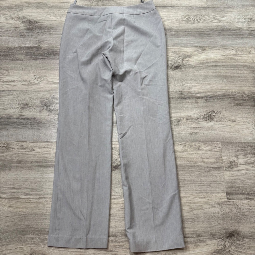 Zac & Rachel Women's Gray Straight Leg Dress Pants Size 6 - Picture 5 of 12